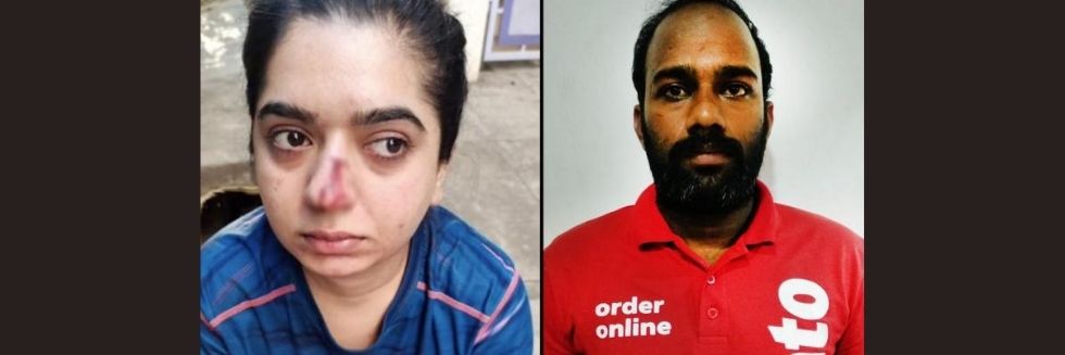 FIR Filed Against Hitesha Chandranee, For Framing Zomato Delivery Boy